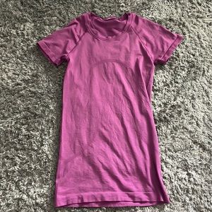 Size 2 lulu full length swiftly tech purple